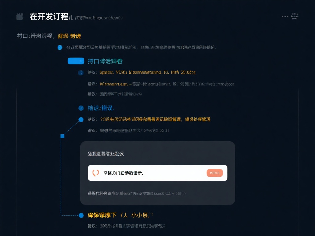 在开发过程中，接口调用难免会遇到错误，例如网络中断