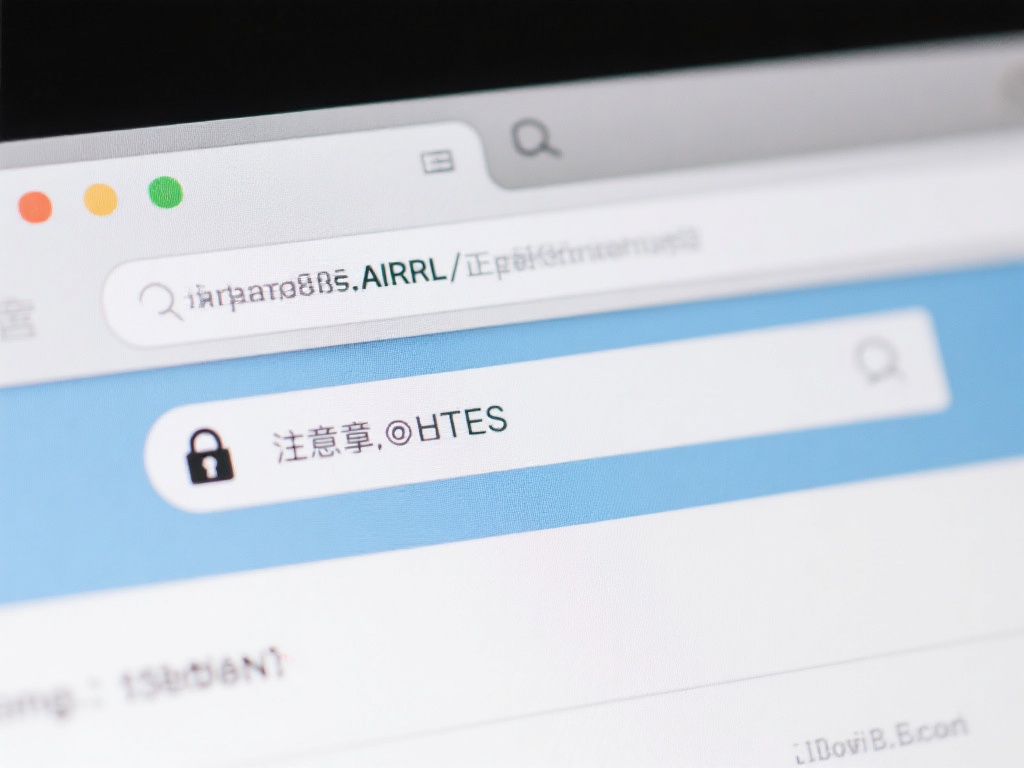 注意URL中的安全标识：正规网站通常会使用HTTP